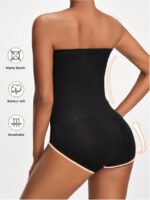 Women's Fashion Solid Color Seamless Body Shaping Bodysuit