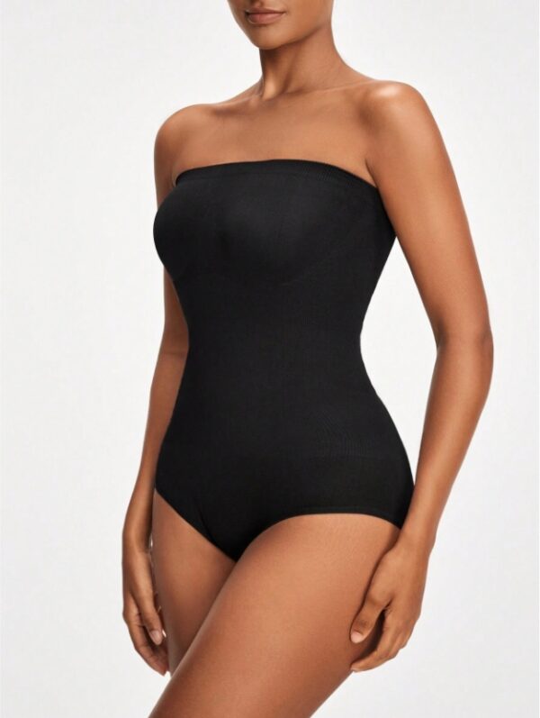 Women's Fashion Solid Color Seamless Body Shaping Bodysuit