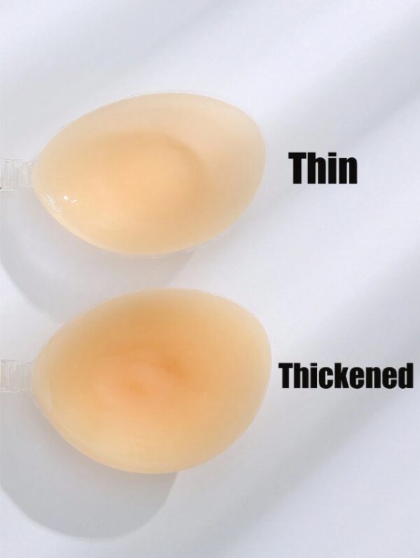 Ladies' Waterproof Thickened Silicone Breast Petals For Small Breast Lift Up & Push In, Special For Wedding Photography